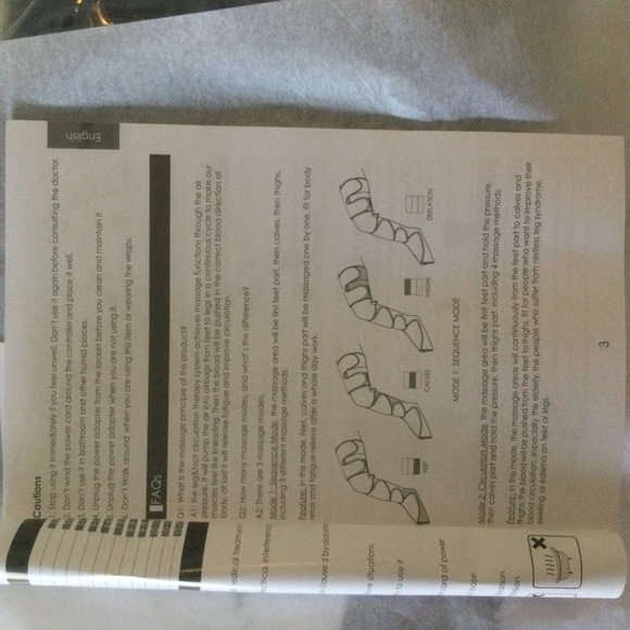 SOLD.Leg Massager for Circulation,Calf Foot Massager,Thigh Full Leg Compression. - Picture 6 of 12